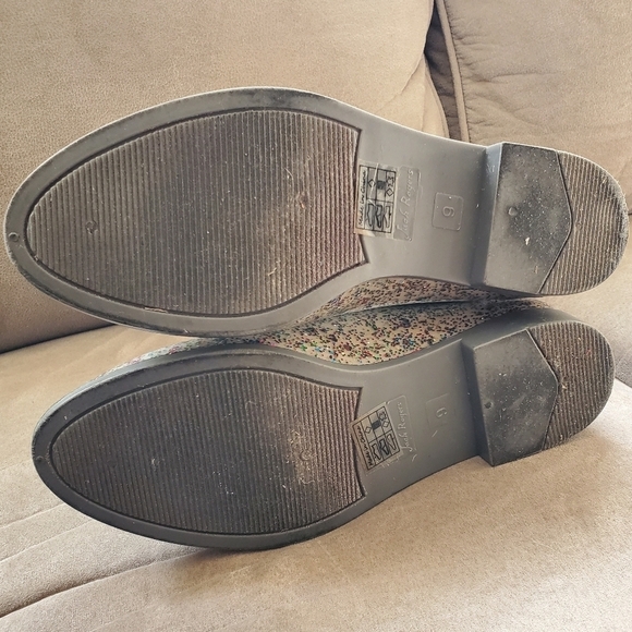 Jack Rogers - Women’s Sallie Rain Boot In Glitter And Gold Size 9 - Picture 10 of 10